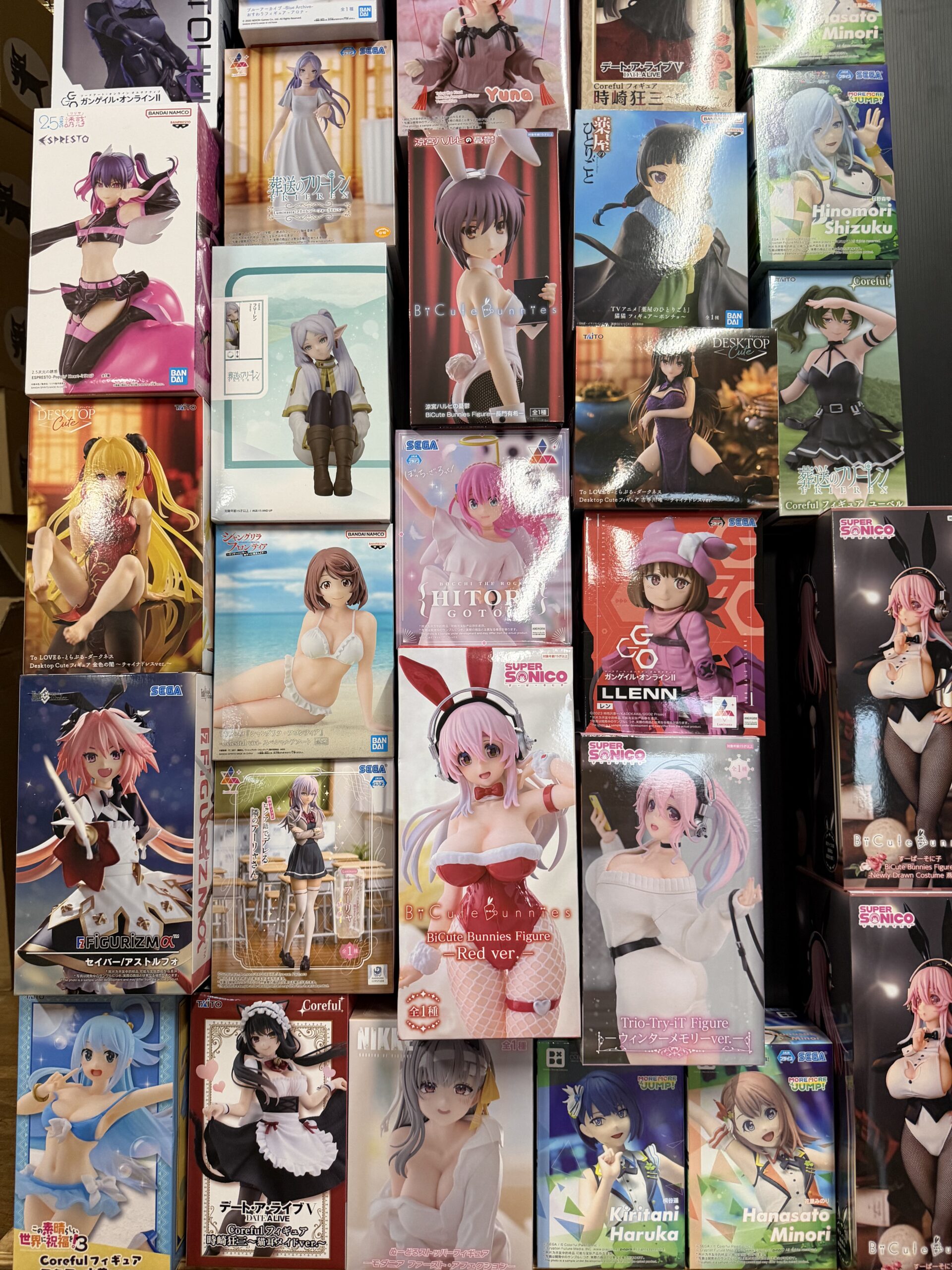 すーぱーそに子、フリーレン｜未開封プライズ買取実績（39点）｜和歌山県A様｜2026年6月